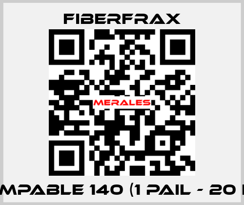 PUMPABLE 140 (1 pail - 20 kg) Fiberfrax