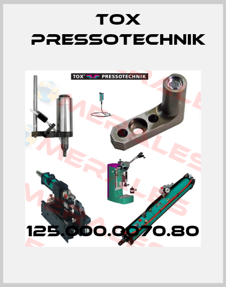 125.000.0070.80 Tox Pressotechnik