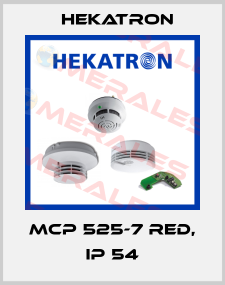 MCP 525-7 red, IP 54 Hekatron