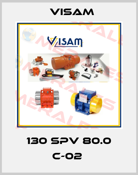 130 SPV 80.0 C-02  Visam