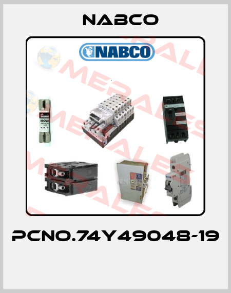 PCNO.74Y49048-19  Nabco