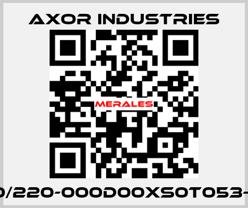 SSAX75S40/220-000D00XS0T053-SC000R1XX Axor Industries
