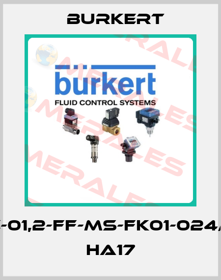 0301-C-01,2-FF-MS-FK01-024/DC-04 HA17 Burkert