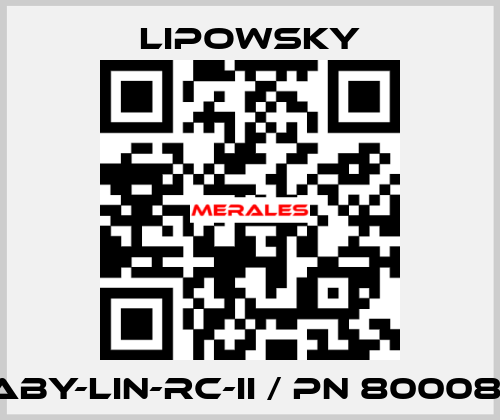 Baby-LIN-RC-II / PN 8000841 Lipowsky