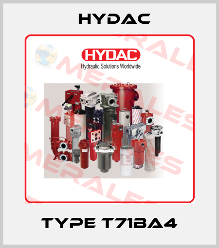 Type T71BA4 Hydac
