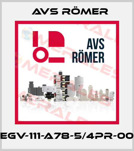 EGV-111-A78-5/4PR-00 Avs Römer