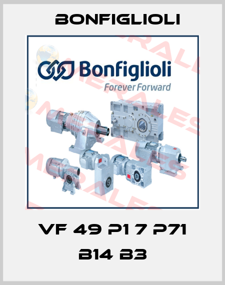 VF 49 P1 7 P71 B14 B3 Bonfiglioli