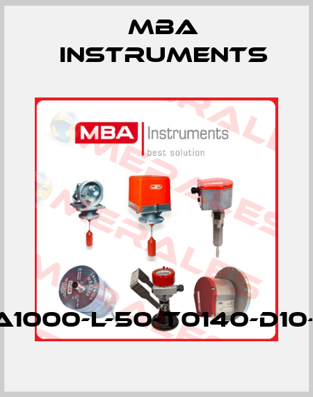 MLA1000-L-50-T0140-D10-A-X MBA Instruments