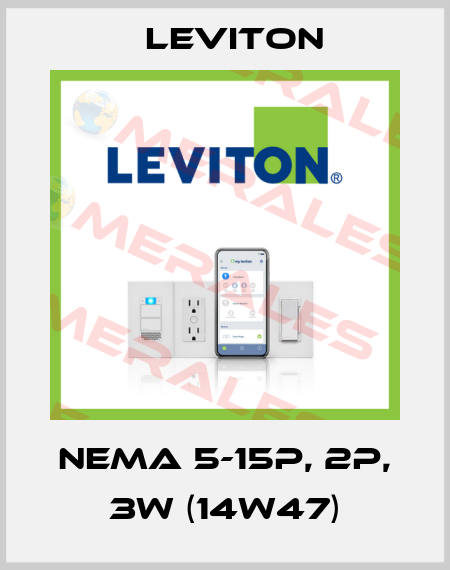 NEMA 5-15P, 2P, 3W (14W47) Leviton