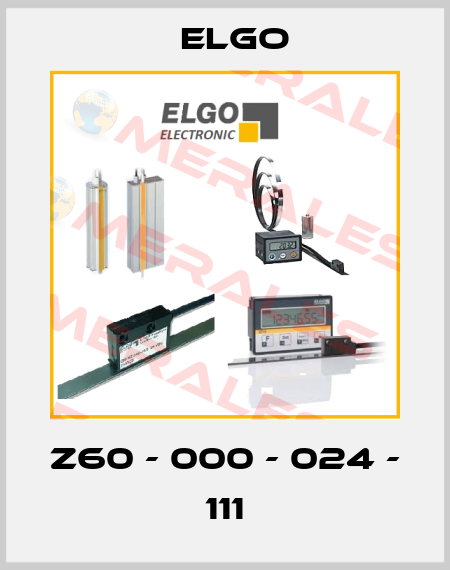 Z60 - 000 - 024 - 111 Elgo