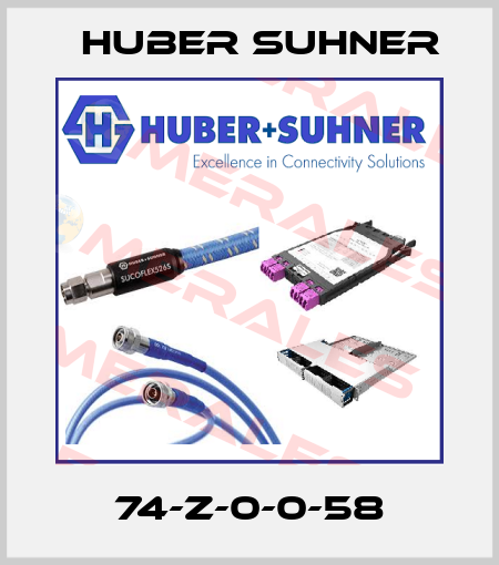 74-Z-0-0-58 Huber Suhner
