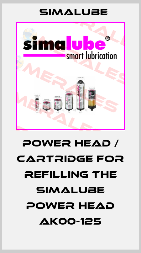 power head / cartridge for refilling the simalube power head AK00-125 Simalube