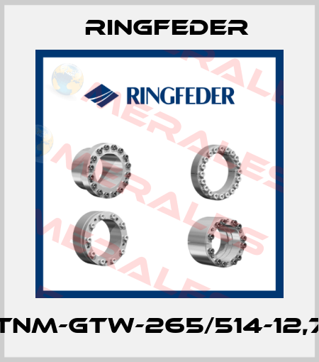 TNM-GTW-265/514-12,7 Ringfeder
