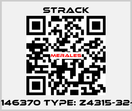 P/N: 146370 Type: Z4315-32-320 Strack