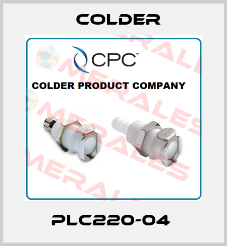 PLC220-04  Colder