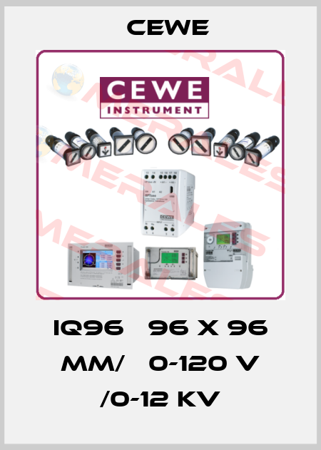 IQ96   96 x 96 mm/   0-120 V /0-12 kV Cewe