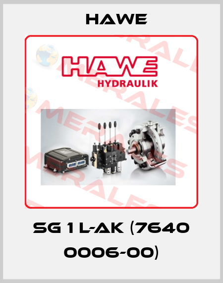 SG 1 L-AK (7640 0006-00) Hawe
