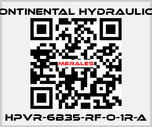 HPVR-6B35-RF-O-1R-A Continental Hydraulics