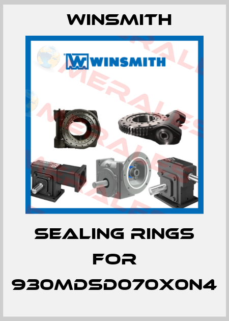 Sealing rings for 930MDSD070X0N4 Winsmith