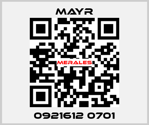 0921612 0701 Mayr