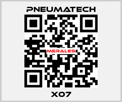 X07 Pneumatech