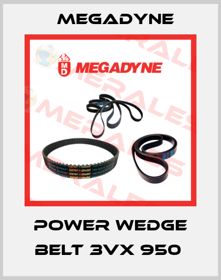 POWER WEDGE BELT 3VX 950  Megadyne