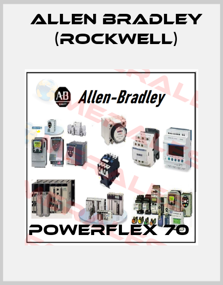 Powerflex 70  Allen Bradley (Rockwell)