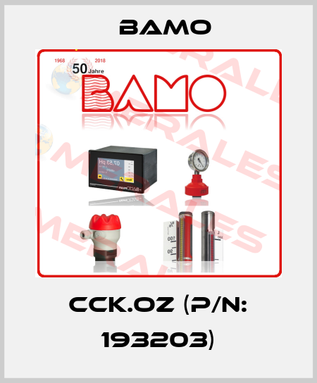 CCK.OZ (P/N: 193203) Bamo