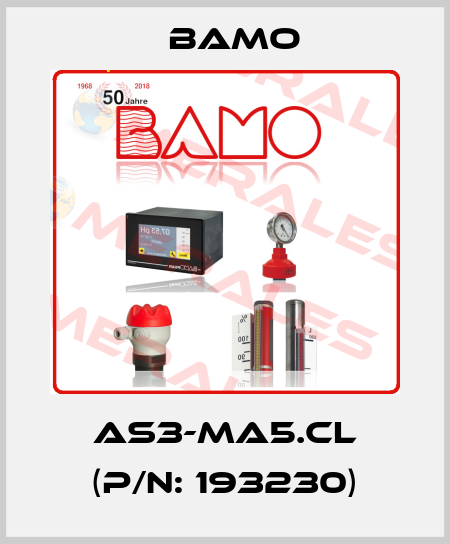AS3-MA5.CL (P/N: 193230) Bamo