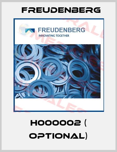 H000002 ( optional) Freudenberg