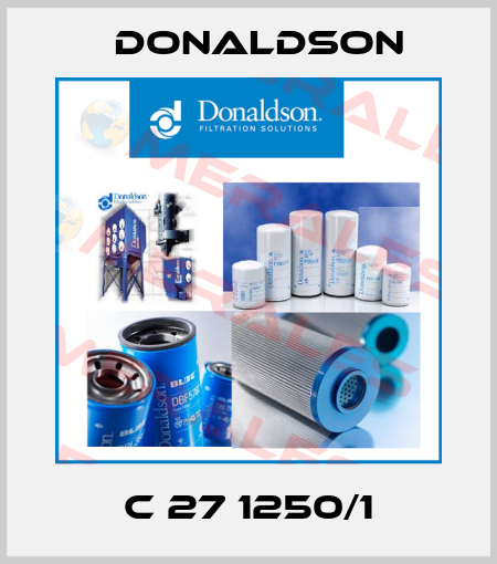 C 27 1250/1 Donaldson