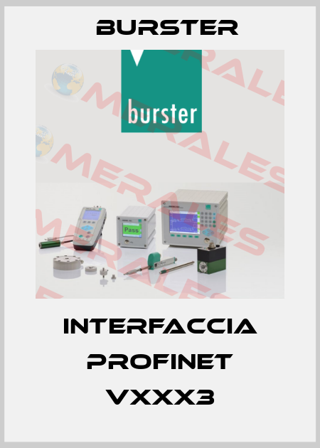 Interfaccia Profinet Vxxx3 Burster