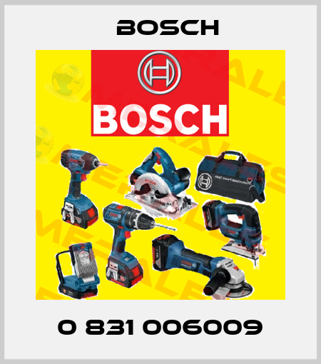 0 831 006009 Bosch
