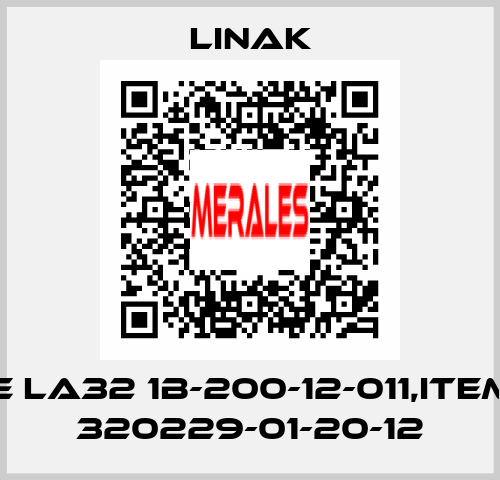 Type LA32 1B-200-12-011,Item no: 320229-01-20-12 Linak