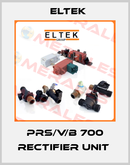 PRS/V/B 700 RECTIFIER UNIT  Eltek