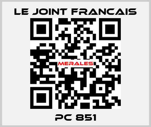 PC 851 LE JOINT FRANCAIS