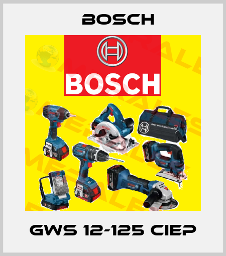 GWS 12-125 CIEP Bosch
