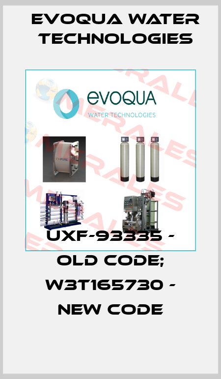 UXF-93335 - old code; W3T165730 - new code Evoqua Water Technologies