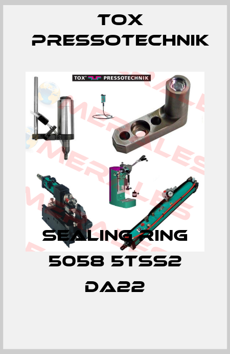 sealing ring 5058 5TSS2 DA22 Tox Pressotechnik