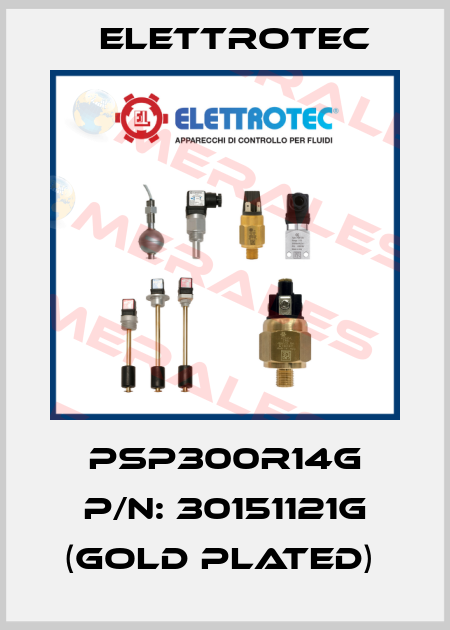 PSP300R14G P/N: 30151121G (GOLD PLATED)  Elettrotec