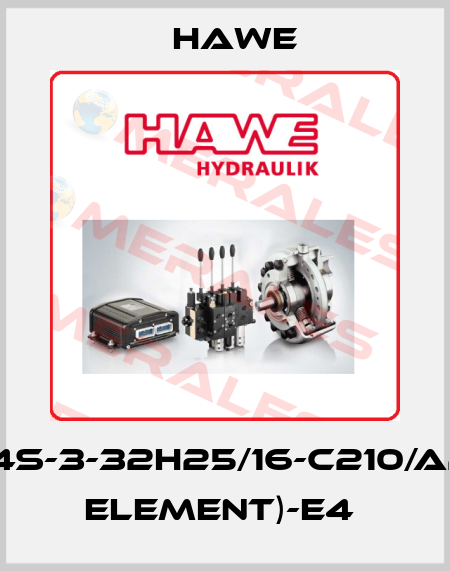 PSV4S-3-32H25/16-C210/A2(*N6 ELEMENT)-E4  Hawe