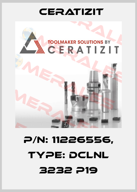 P/N: 11226556, Type: DCLNL 3232 P19 Ceratizit