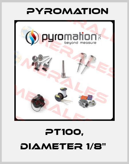 PT100, DIAMETER 1/8"  Pyromation