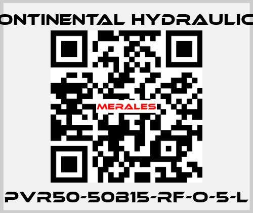 PVR50-50B15-RF-O-5-L Continental Hydraulics