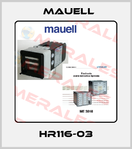 HR116-03 Mauell