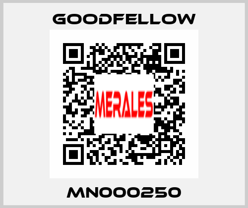 MN000250 Goodfellow