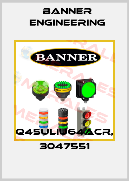 Q45ULIU64ACR, 3047551 Banner Engineering