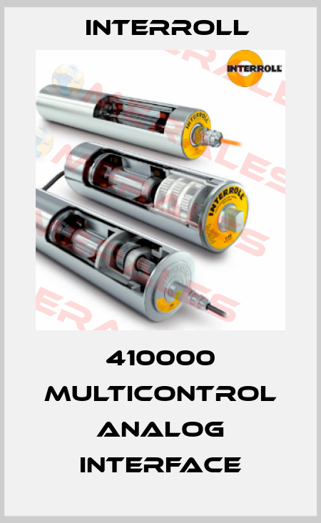 410000 MultiControl Analog Interface Interroll