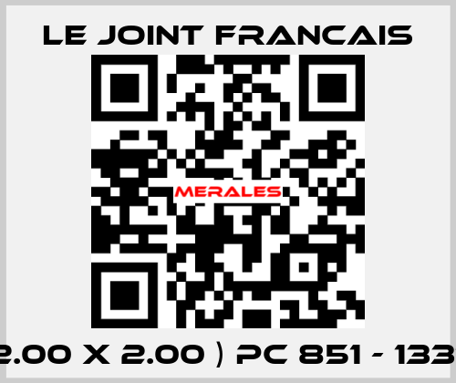 ( 42.00 X 2.00 ) PC 851 - 133107 LE JOINT FRANCAIS
