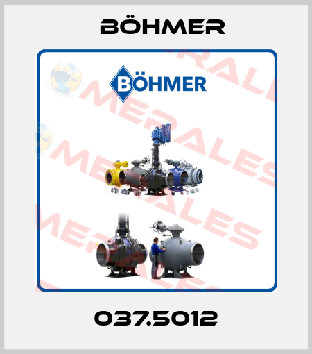 037.5012 Böhmer
